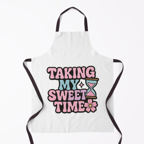 Item preview, Taking My Sweet Time Flower Hourglass Sticker designed and sold by Trendy Sticker & Merch Collection - Express Yourself.