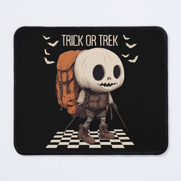 Item preview, Trick or Trek Funny Halloween Hiking Boo Ghost Design designed and sold by MTJ-Mushrooms.