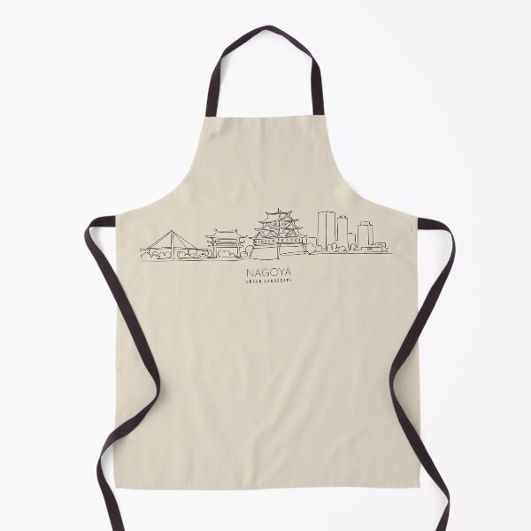 Item preview, Urban Landscape NAGOYA - Simple line Art designed and sold by store-wasabi.