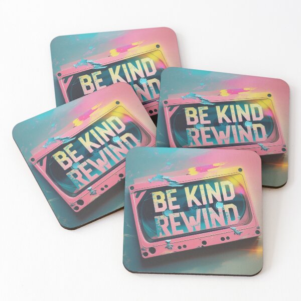 Item preview, Be Kind Rewind Retro VHS Tape Design designed and sold by The Collection.