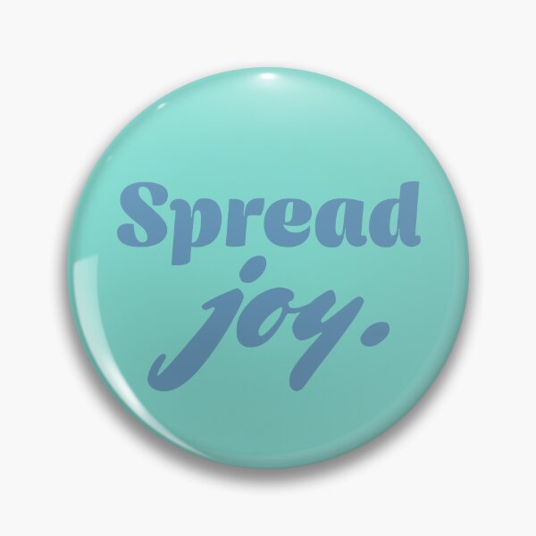 Item preview, Spread Joy - Steel Blue designed and sold by sillyjess.