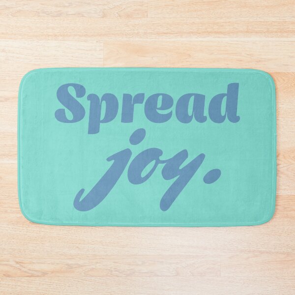 Item preview, Spread Joy - Steel Blue designed and sold by sillyjess.