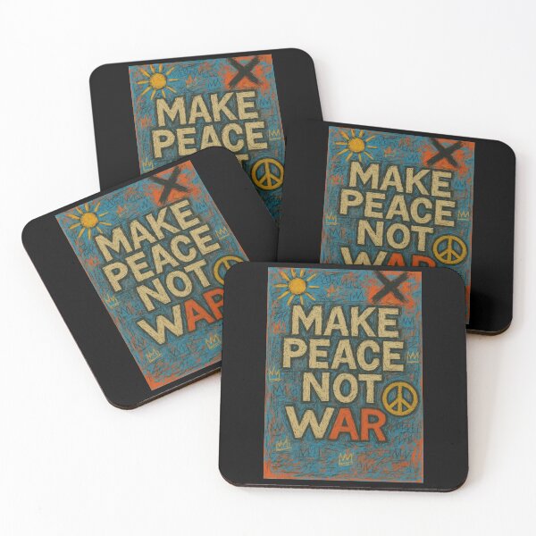 Item preview, Make Peace Not War designed and sold by DIRTYDUNNZ.