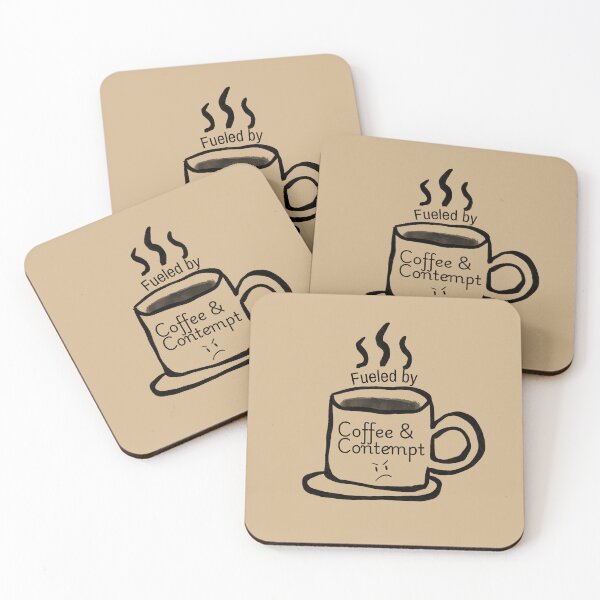Item preview, Fueled by Coffee & Contempt Vol. 2 designed and sold by HappyHippo412.