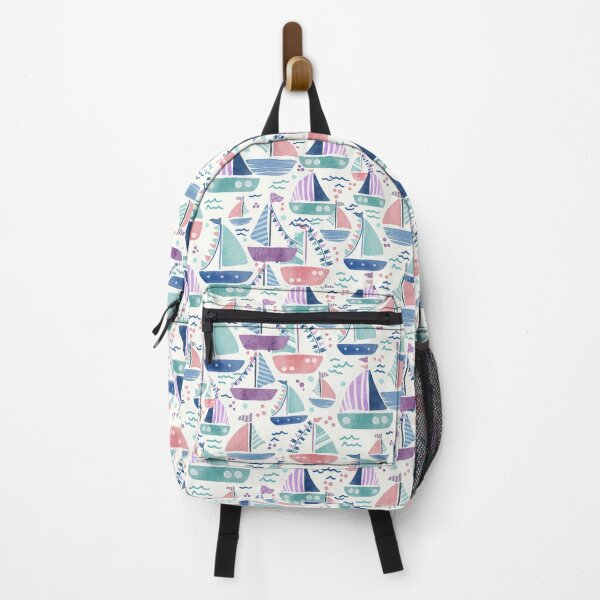 Item preview, Summer Sailboats designed and sold by AdriaCaps Art & Design.
