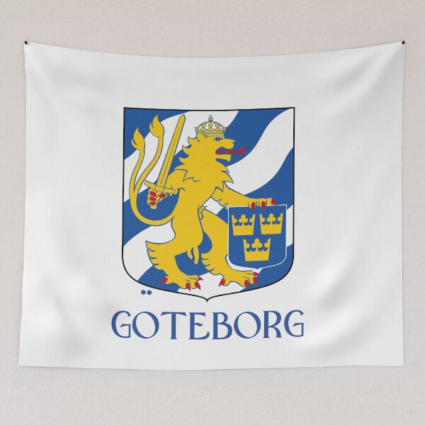 Item preview, Coat of Arms of Gothenburg , Sweden designed and sold by jeshands.