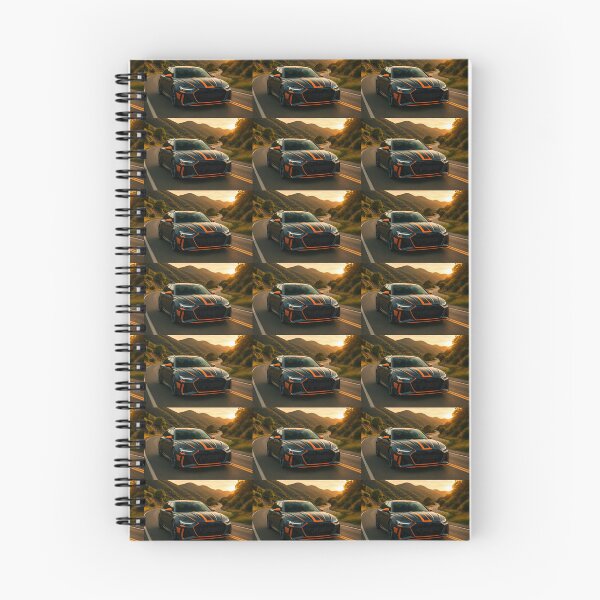 Item preview, Dynamic Performance Car Surrounded By Colorful Artistic Alpine Scenery designed and sold by RevUpDesign.
