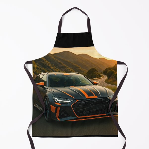 Item preview, Dynamic Performance Car Surrounded By Colorful Artistic Alpine Scenery designed and sold by RevUpDesign.