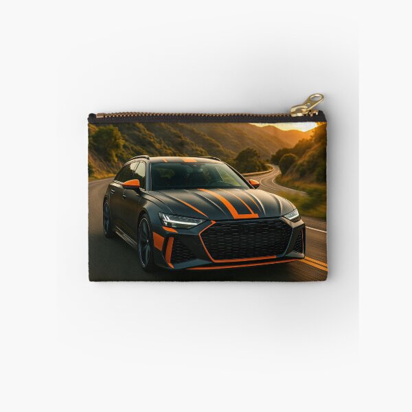 Item preview, Dynamic Performance Car Surrounded By Colorful Artistic Alpine Scenery designed and sold by RevUpDesign.