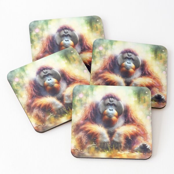 Item preview, Orangutan Art #18 | Great Apes Lovers designed and sold by ksgraphics222.