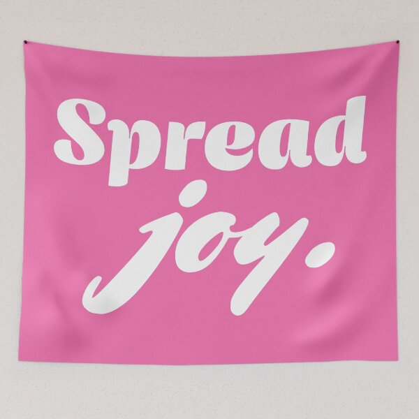 Item preview, Spread Joy - White designed and sold by sillyjess.