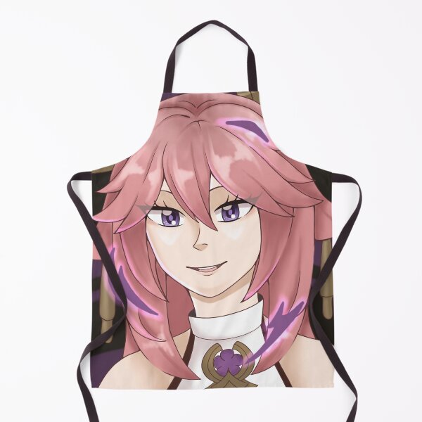 Item preview, Genshin Impact Yae Miko Portrait designed and sold by SketchWthAustin.