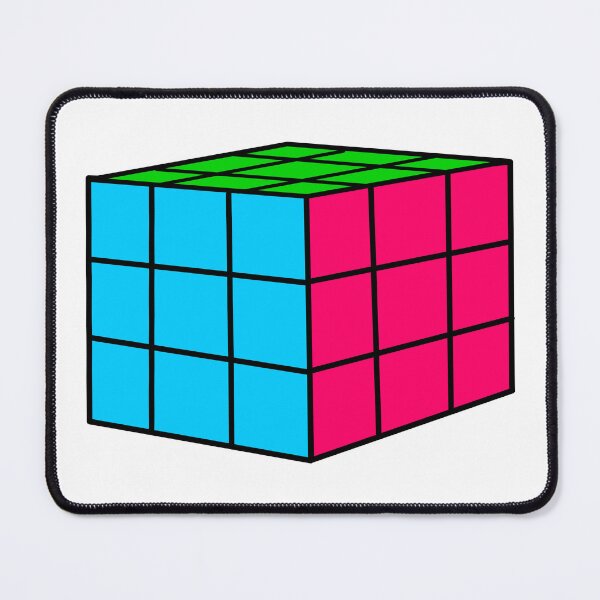 Item preview, Rubik Polysexual Pride Flag Cube designed and sold by HarveyHandcraftsandDesigns.