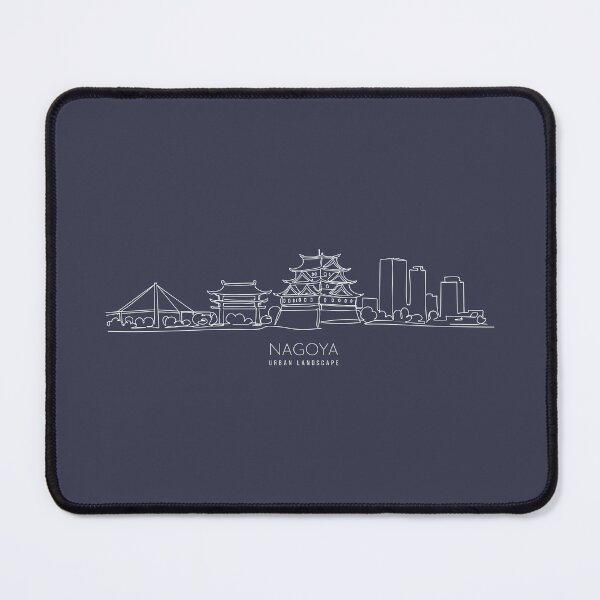 Item preview, Urban Landscape NAGOYA -  Simple line Art designed and sold by store-wasabi.