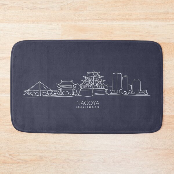 Item preview, Urban Landscape NAGOYA -  Simple line Art designed and sold by store-wasabi.