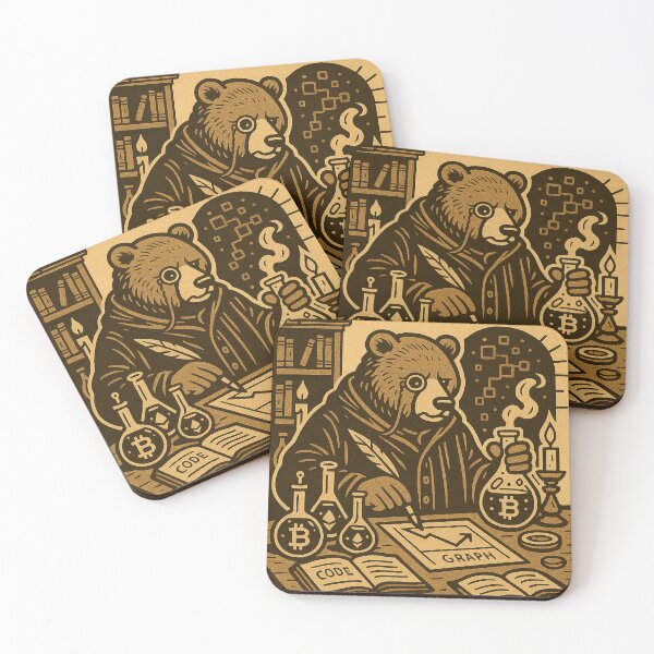 Item preview, Bear Alchemist: The Downtrend Strategist designed and sold by MarinaBlackArt.