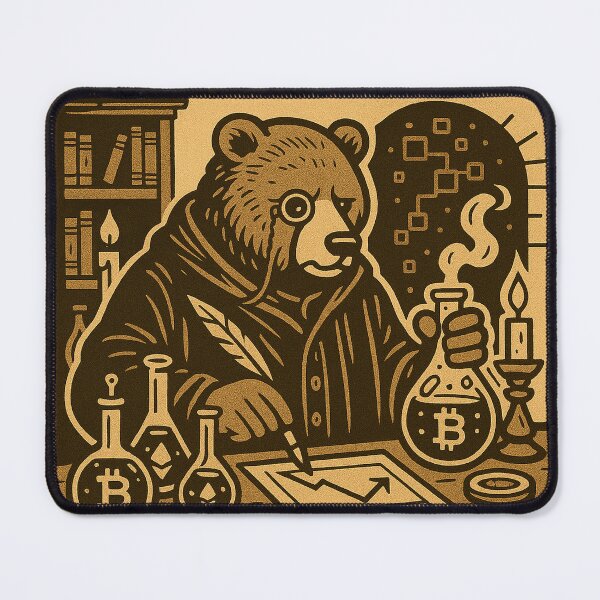 Item preview, Bear Alchemist: The Downtrend Strategist designed and sold by MarinaBlackArt.