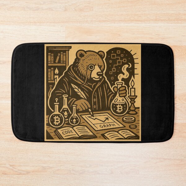 Item preview, Bear Alchemist: The Downtrend Strategist designed and sold by MarinaBlackArt.