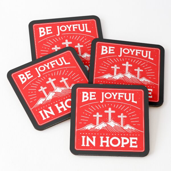 Item preview, Romans 12:12 Be Joyful In Hope designed and sold by plushism.