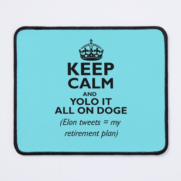 Item preview, Keep Calm And Yolo It All On Doge designed and sold by CoputerEasel.