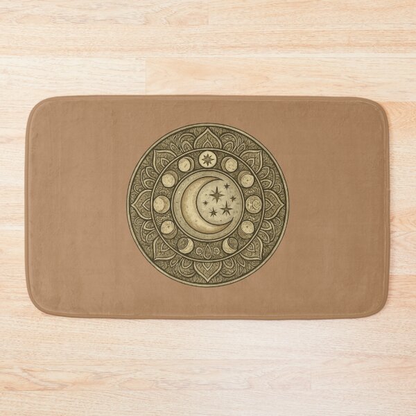 Item preview, Moon Mandala designed and sold by FrictionMaxxing.