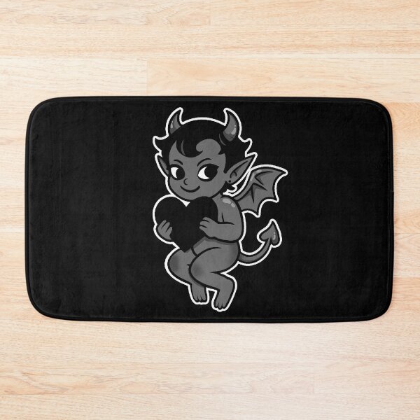 Item preview, Cute Devil Grayscale designed and sold by FarieArt.