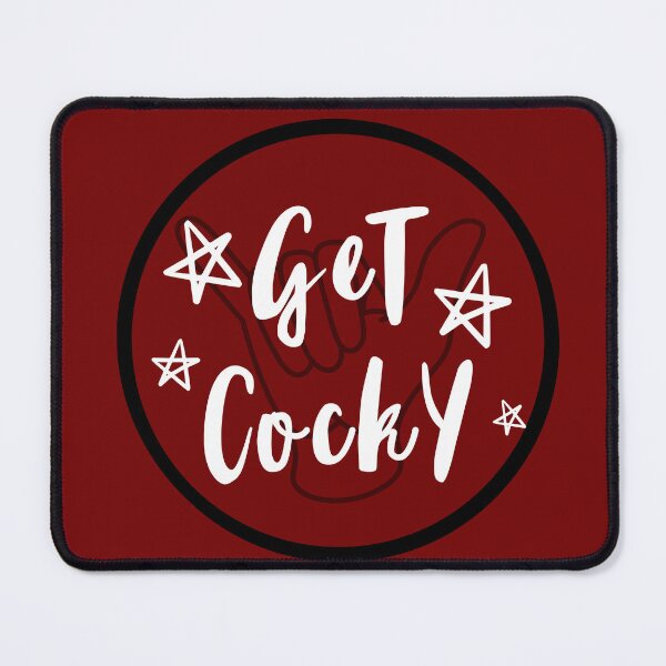 Item preview, Get Cocky UofSC Gameday Tailgate Red Pin designed and sold by EmBucz.