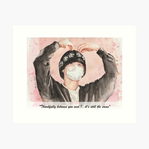 Artikel-Vorschau von Unser Herz, Min Yoongi (Songtext vsn), designt und verkauft von emopod.