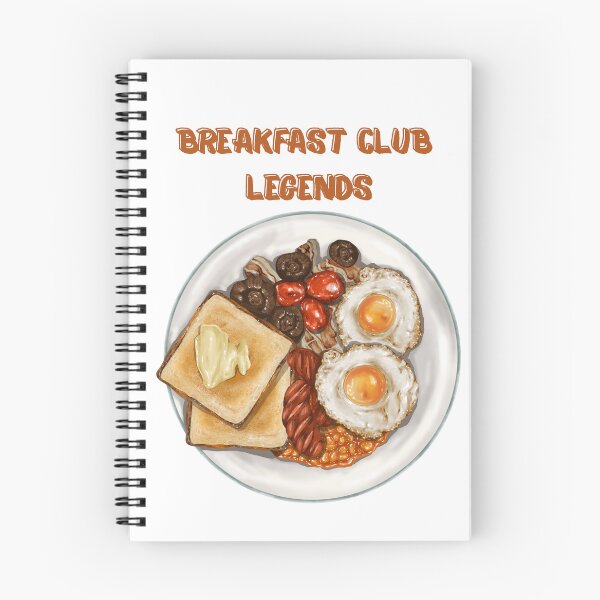 Item preview, Breakfast Club Legends – Cute Egg, Toast & Coffee Character Design for Food Lovers designed and sold by Zezeshop1.