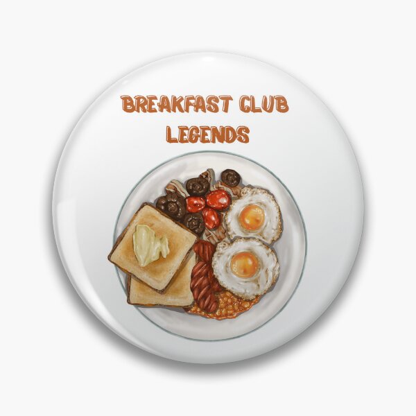 Item preview, Breakfast Club Legends – Cute Egg, Toast & Coffee Character Design for Food Lovers designed and sold by Zezeshop1.