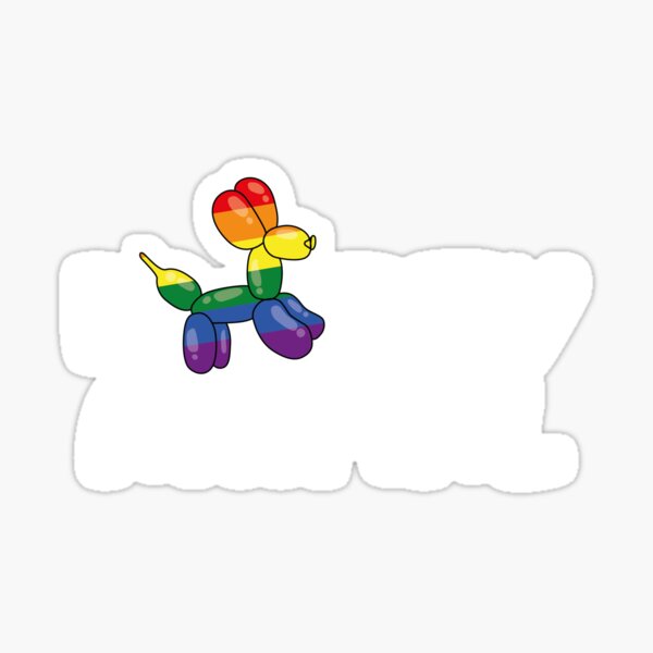 Artikel-Vorschau von Partytier LGBT Gay Rave Hund Welpe, designt und verkauft von Pup Collective.