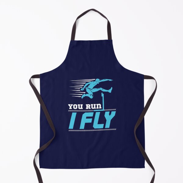 Item preview, Track and Field Hurdles Runner Hurdler You Run I Fly designed and sold by jaygo.