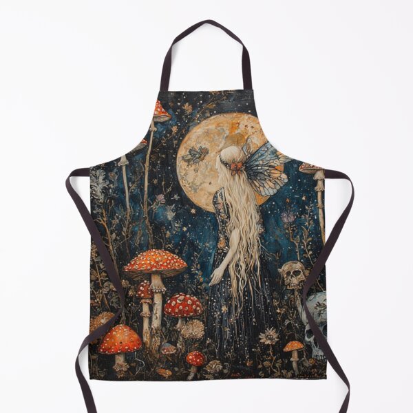 Item preview, Psychedelic Mushrooms & Fairy designed and sold by TheDarkWardrobe.