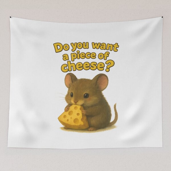 Item preview, Mouse eating a piece of cheese designed and sold by notorius12.