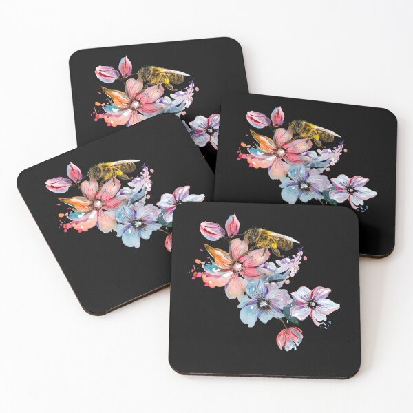 Item preview, Flowers and Bees designed and sold by Tienda-Vane.