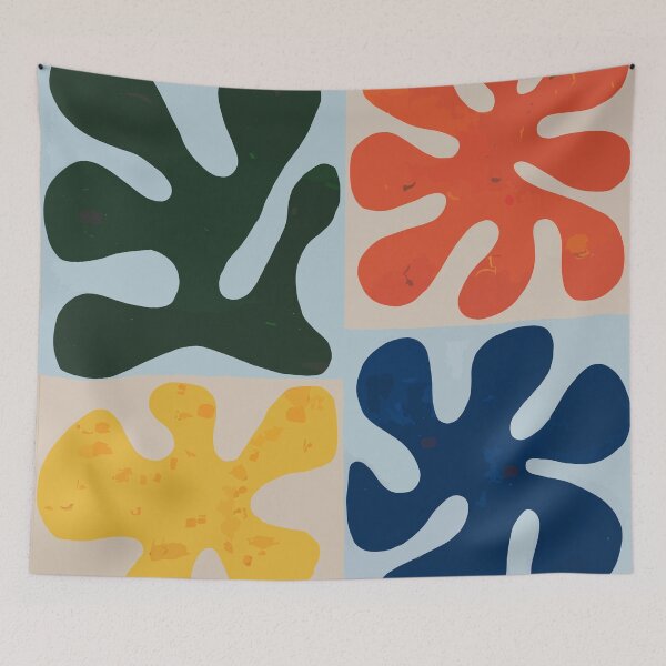 Item preview, Modern Matisse Blobs designed and sold by Angry Swan Designs.