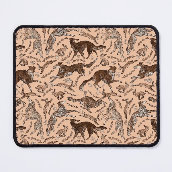 Item preview, Hounds and Hares - Sepia Shaded designed and sold by rutabagaprints.