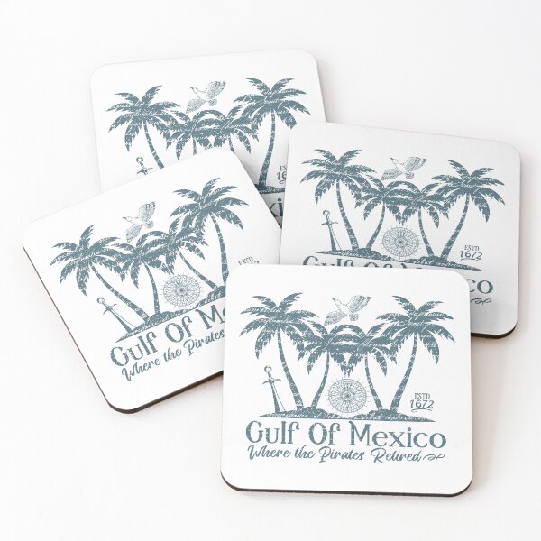 Item preview, Copy of Gulf of Mexico – Nautical Coastal Design in Storm Blue designed and sold by EpochFusion.