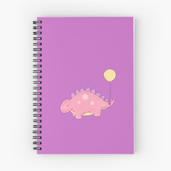 Item preview, Sapphic Stegosaurs Dinosaur with a Balloon Drawing designed and sold by SChristineBrink.