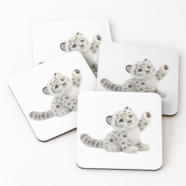 Item preview, Cute Snow Leopard Stuffed toy designed and sold by elkuni.