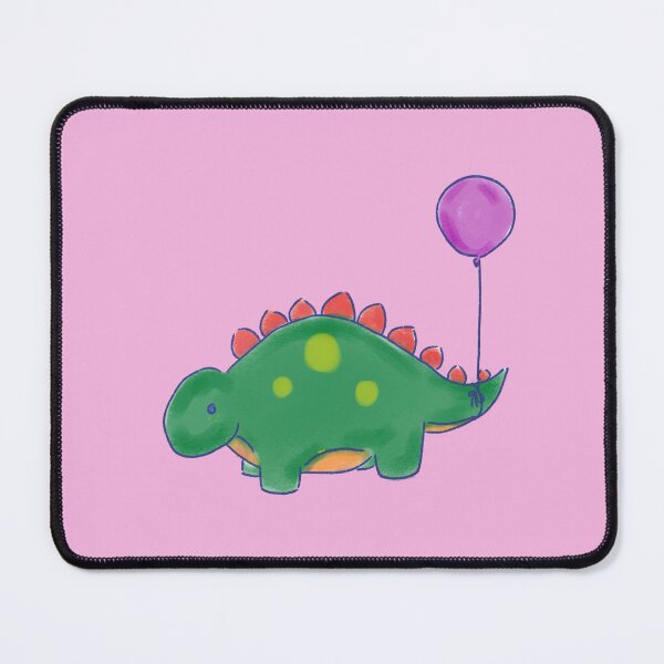Item preview, Pride Stegosaurs Dinosaur with a Balloon Drawing 2 designed and sold by SChristineBrink.