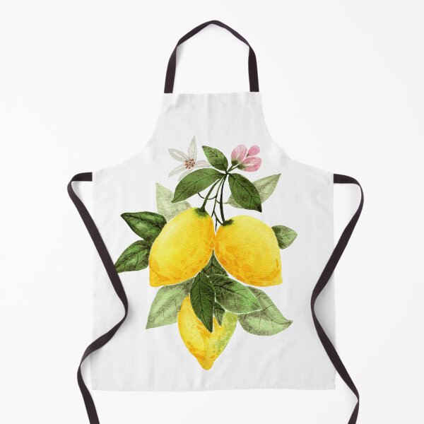 Item preview, Limoni di Sorrento (Lemons in Watercolor) designed and sold by andrebalest.art.