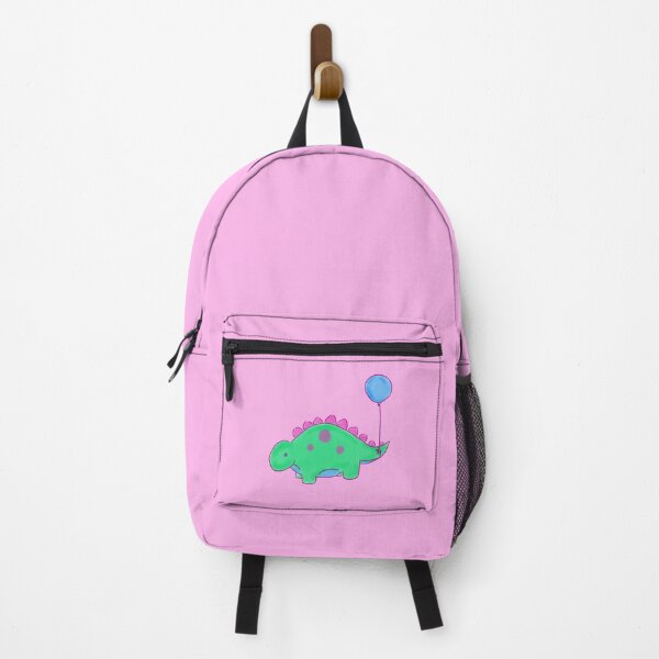 Item preview, Polysexual Stegosaurs Dinosaur with a Balloon Drawing designed and sold by SChristineBrink.