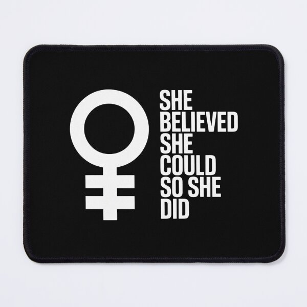 Item preview, SHE BELIEVED SHE COULD SO SHE DID designed and sold by SignumShop.