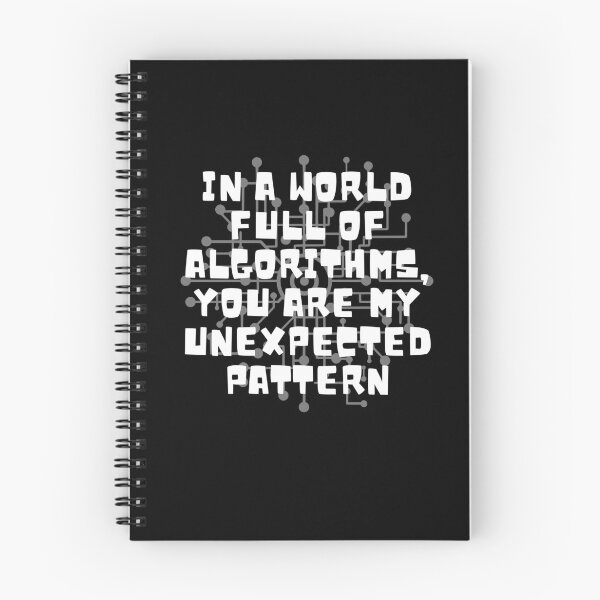 Item preview, In a world full of algorithms, you are my unexpected pattern designed and sold by darshants.