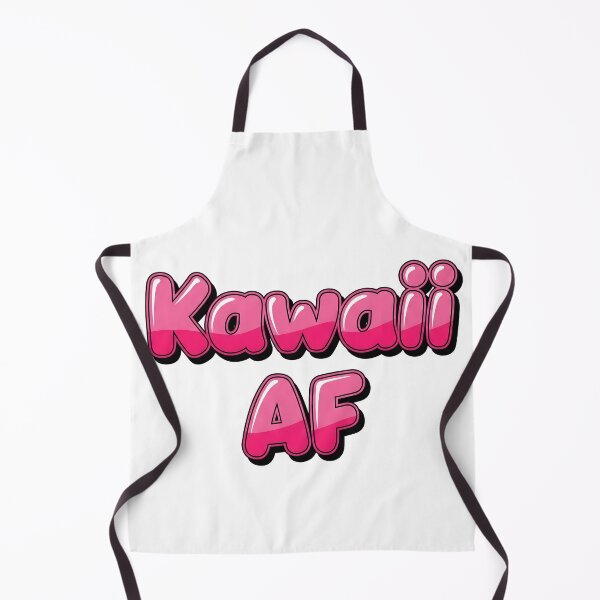Item preview, Kawaii AF - Bold & Cute Japanese-Inspired Text Design designed and sold by Ink & Quip.
