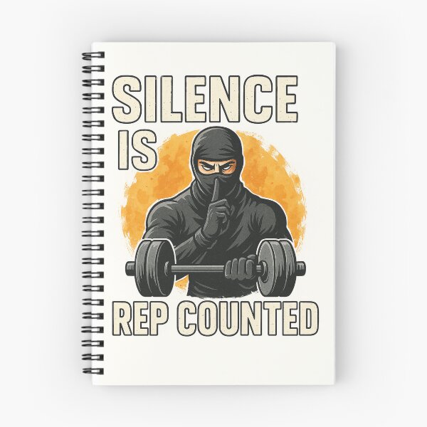 Item preview, Silence Is Rep Counted – Shadow Discipline Collection designed and sold by Treyyu.