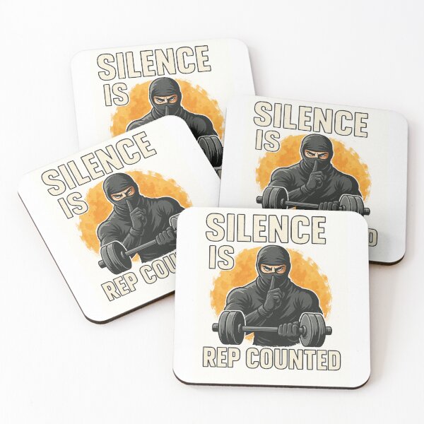 Item preview, Silence Is Rep Counted – Shadow Discipline Collection designed and sold by Treyyu.