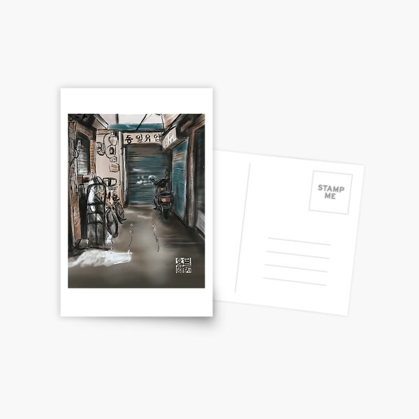 Item preview, an alley in South Korea designed and sold by Audrey ombrinia.
