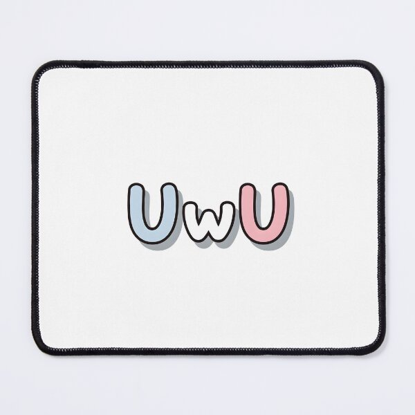 Item preview, UwU - Cute Kawaii Face Text Design for Stickers & More designed and sold by Ink & Quip.